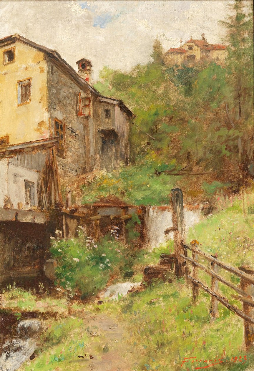 Gamle Mølle af Arthur von Ferraris