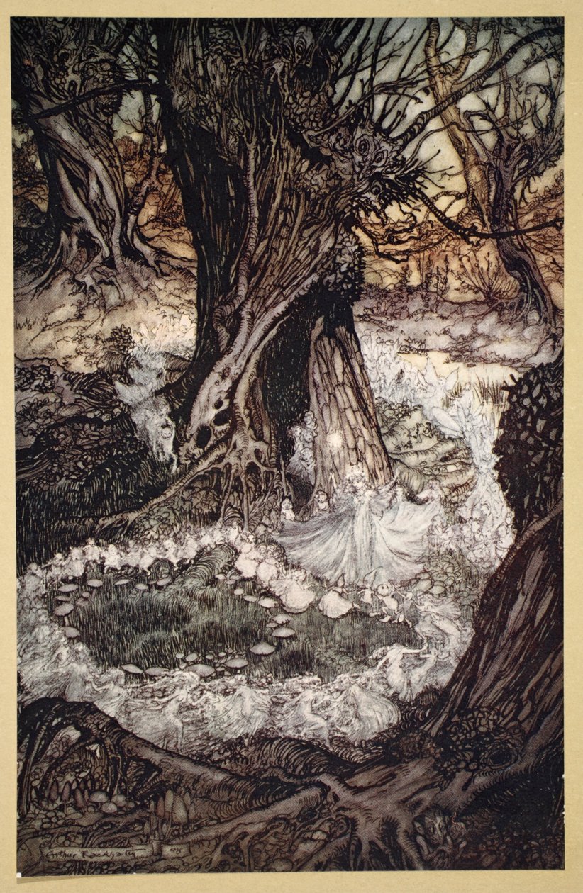 Kom, nu en rundel, illustration fra 