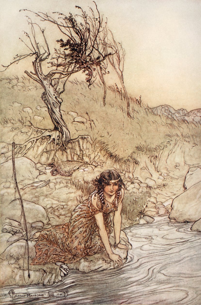 Hermia, illustration fra 