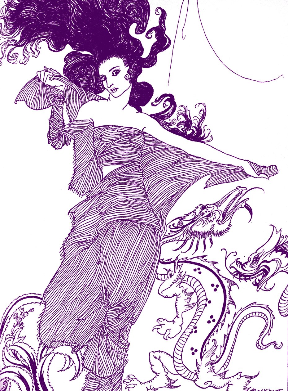 "Legia" af Edgar Allan Poe af Arthur (after) Rackham