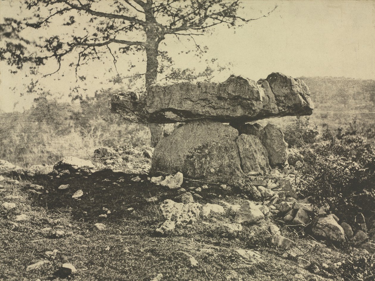 Dolmen, Cap del Puetch, Ariège, Frankrig af Arthur A. Taylor