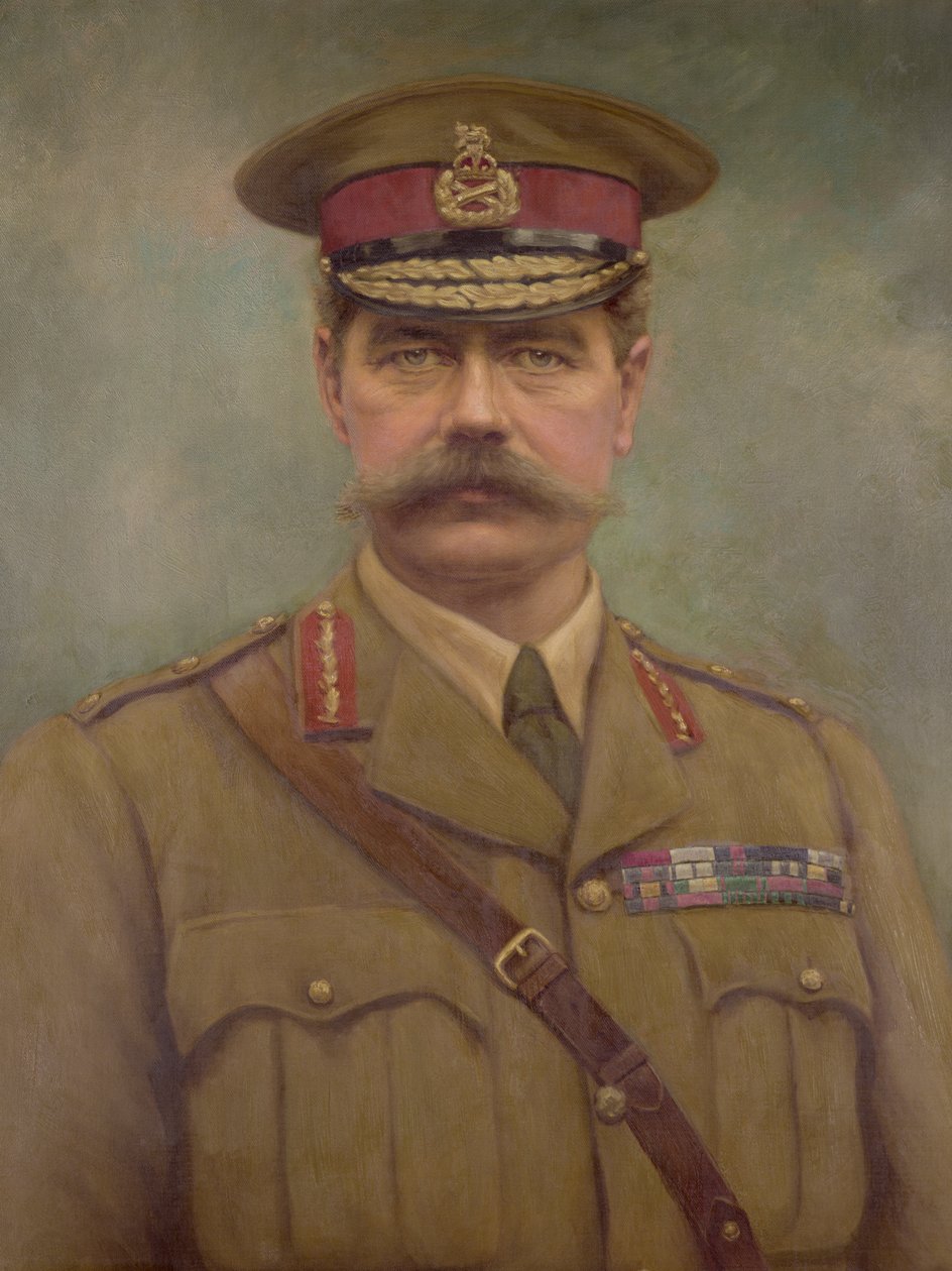 Portræt af Lord Kitchener, 1915 af Arthur Alfred Davis