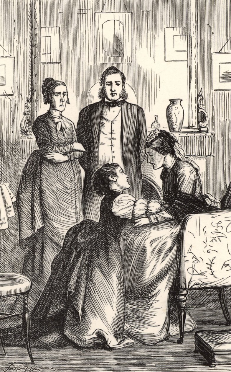 "Månestenen" af Wilkie Collins af Arthur Anderson Fraser