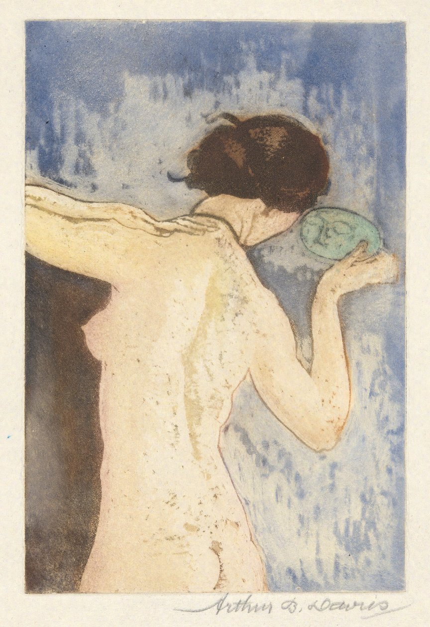 Antik spejl af Arthur B. Davies