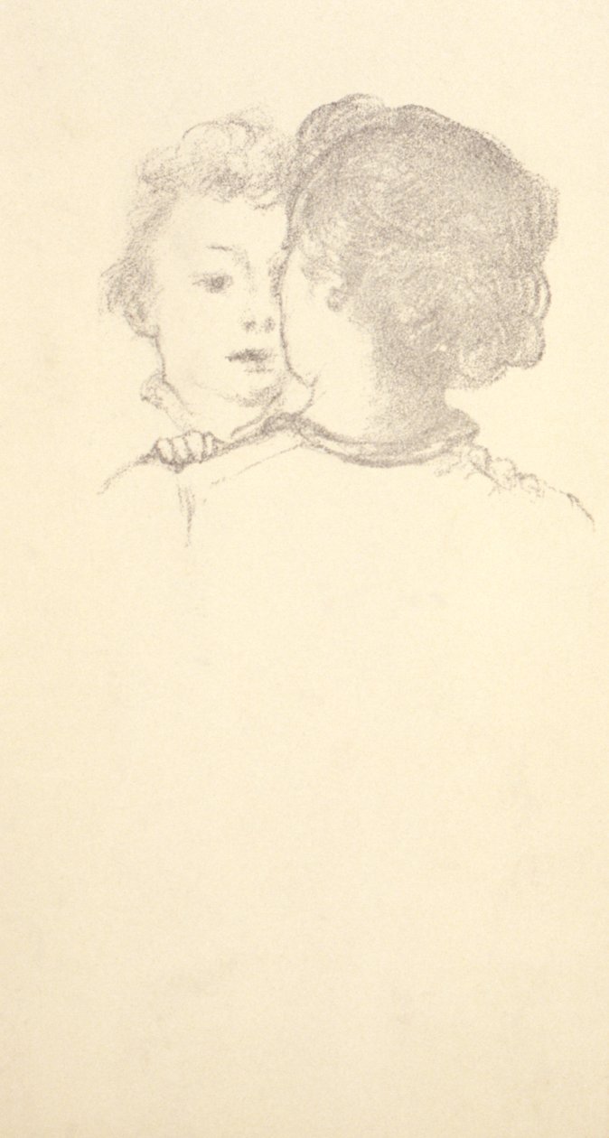 Rab (vendt mod en kvinde) af Arthur B. Davies