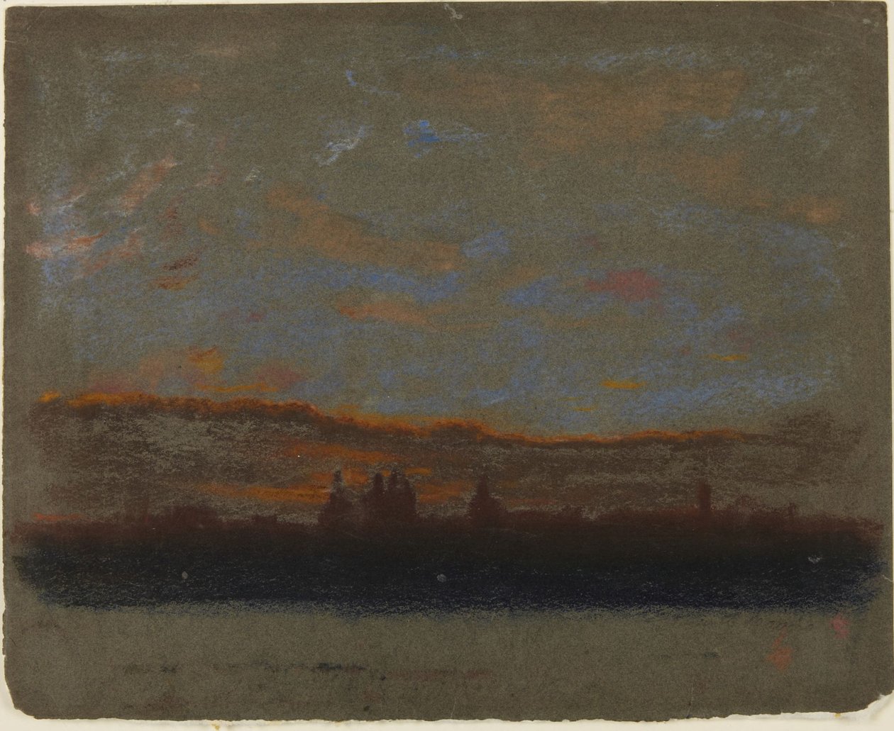 Solnedgang af Arthur Bowen Davies