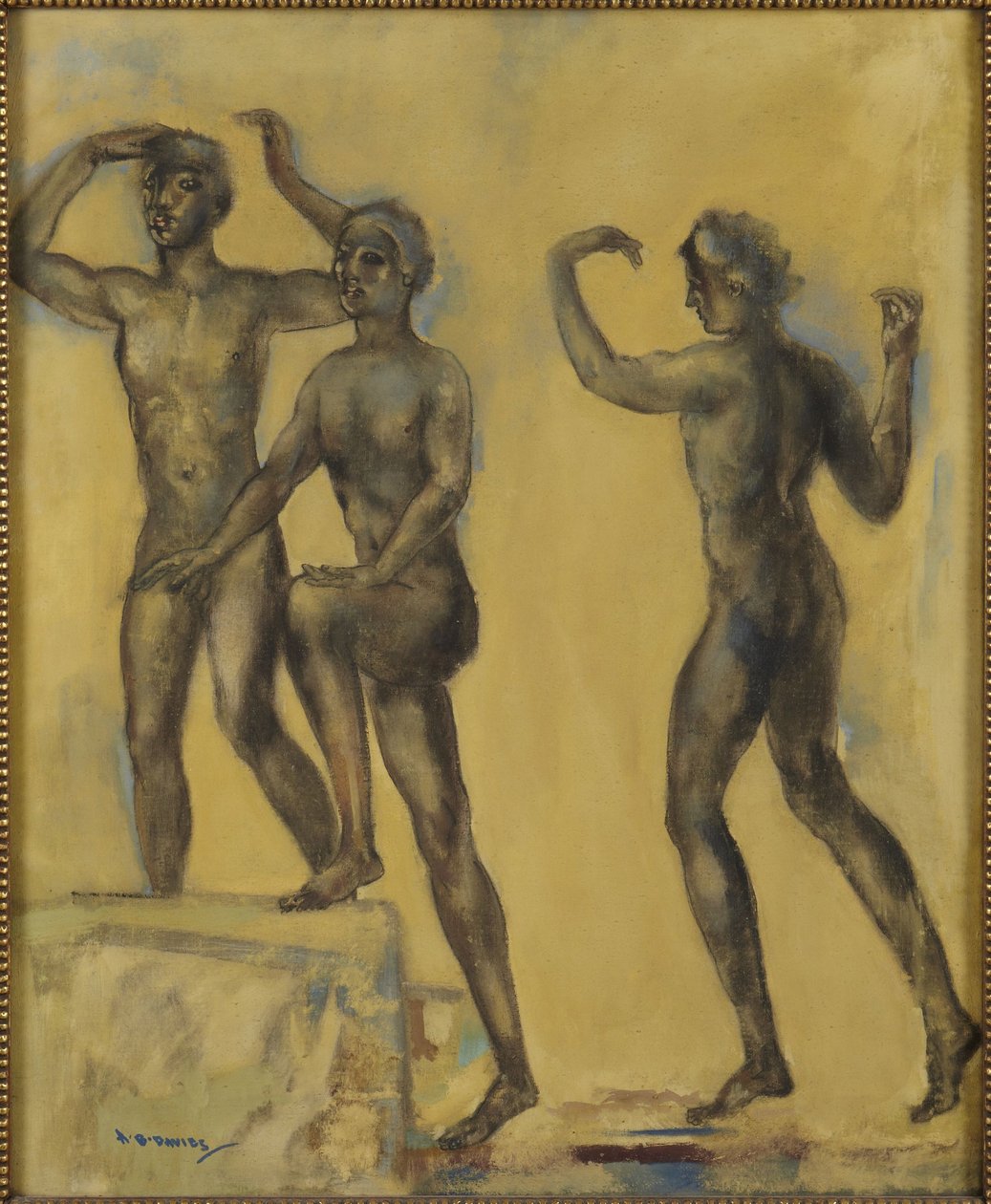 Der Morgenstern geht auf af Arthur Bowen Davies