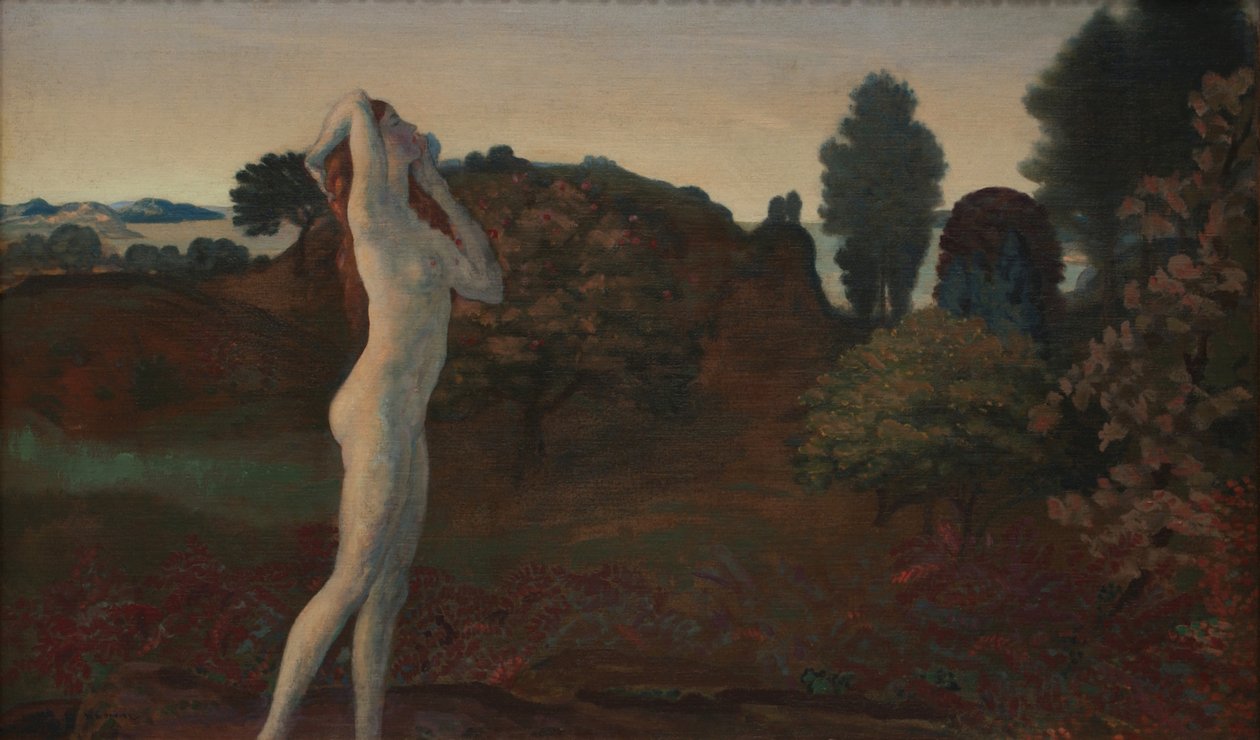 Dalens rand af Arthur Bowen Davies