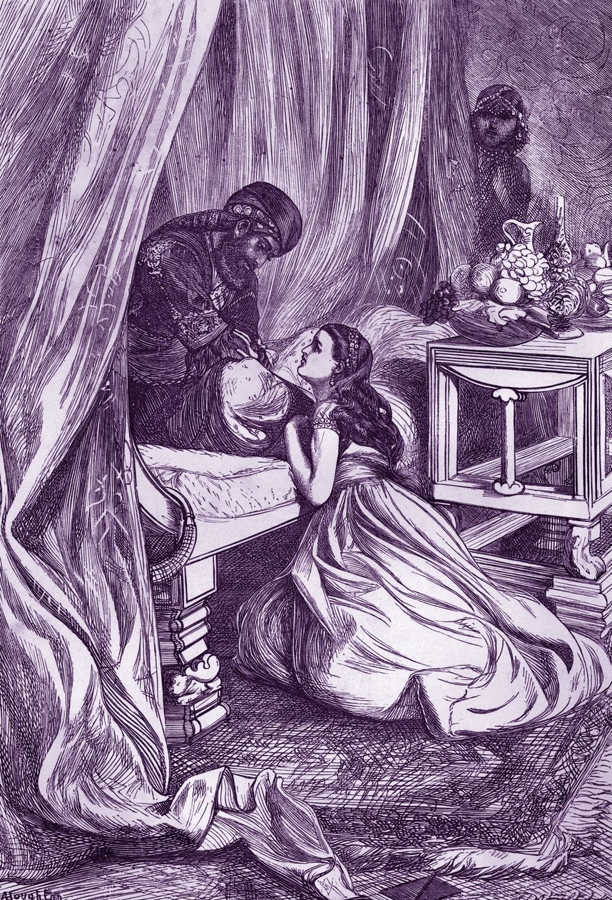 Arabian Nights fortælling - af Arthur Boyd Houghton