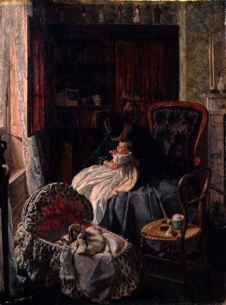 Baby af Arthur Boyd Houghton