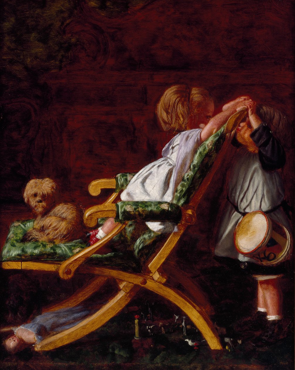 Legekammerater, 1866 af Arthur Boyd Houghton