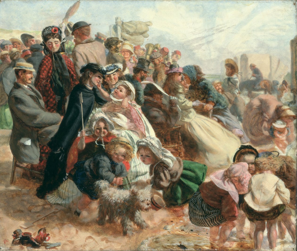 Ramsgate Sands, ca. 1860 af Arthur Boyd Houghton