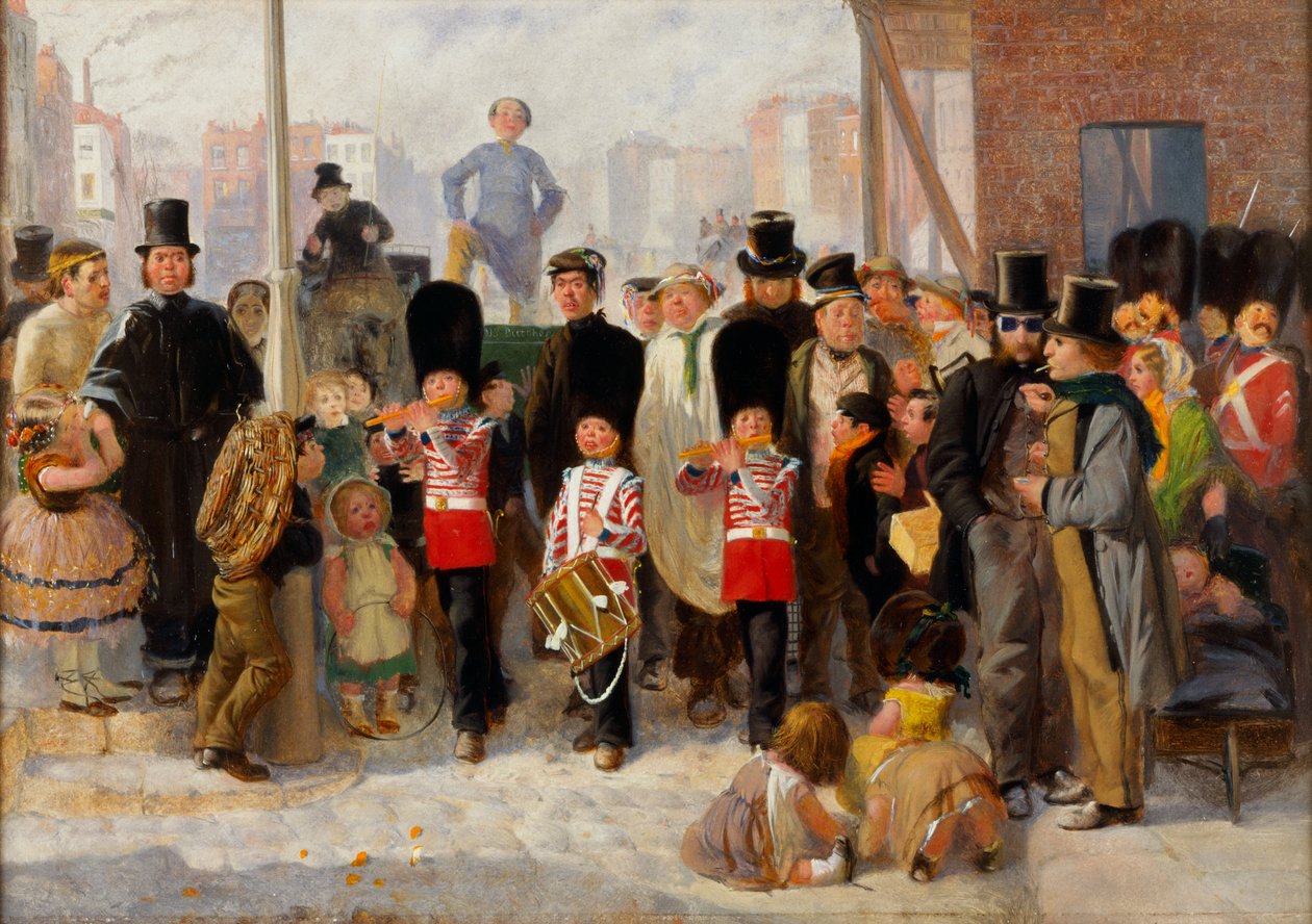 Rekrutter (olie på lærred) af Arthur Boyd Houghton