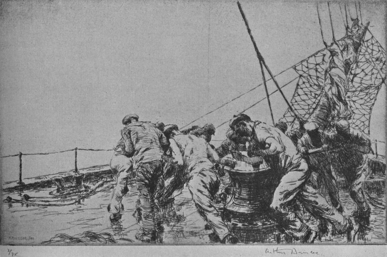 The Capstan, 1926 af Arthur Briscoe