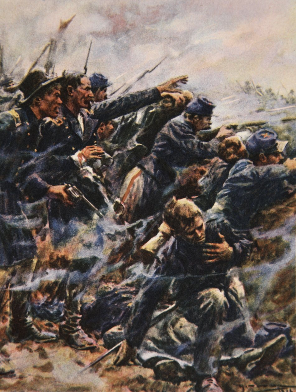 High Tide at Gettysburg, illustration fra 