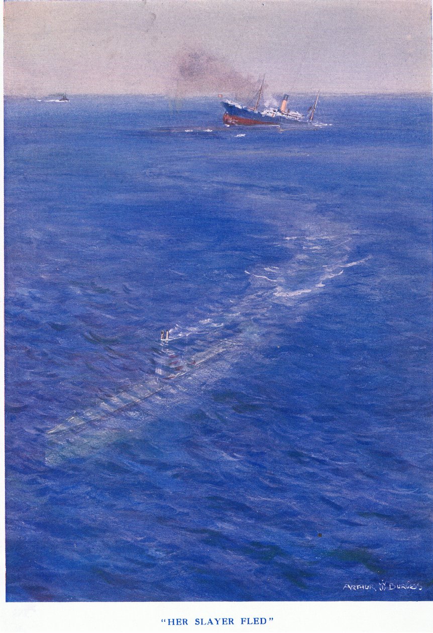 Hendes dræber flygtede fra Cassells History of the British People udgivet af Waverley Book Company Limited, ca. 1940 af Arthur C. Burgess