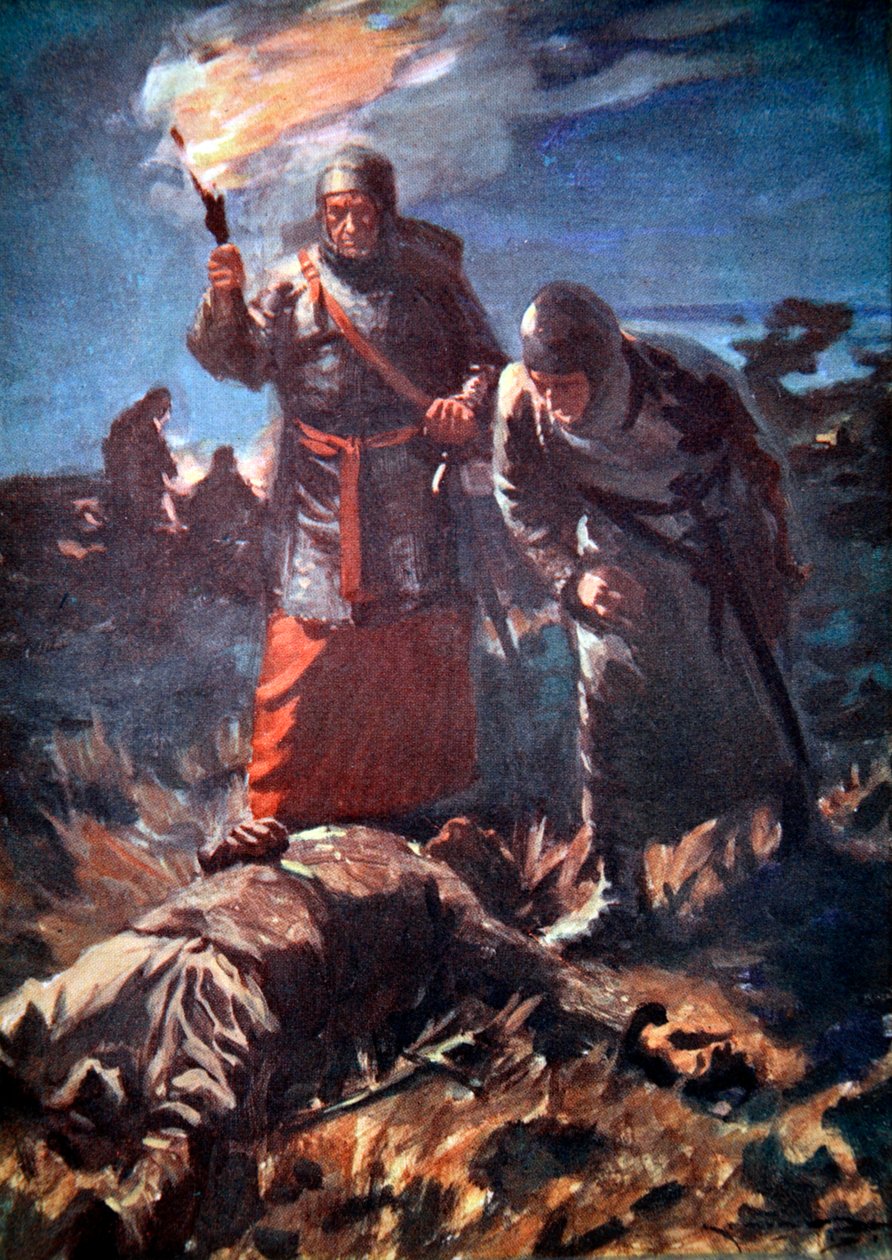 Efterdønningerne af slaget ved Legnano, Italien, 1176 1913. af Arthur C Michael