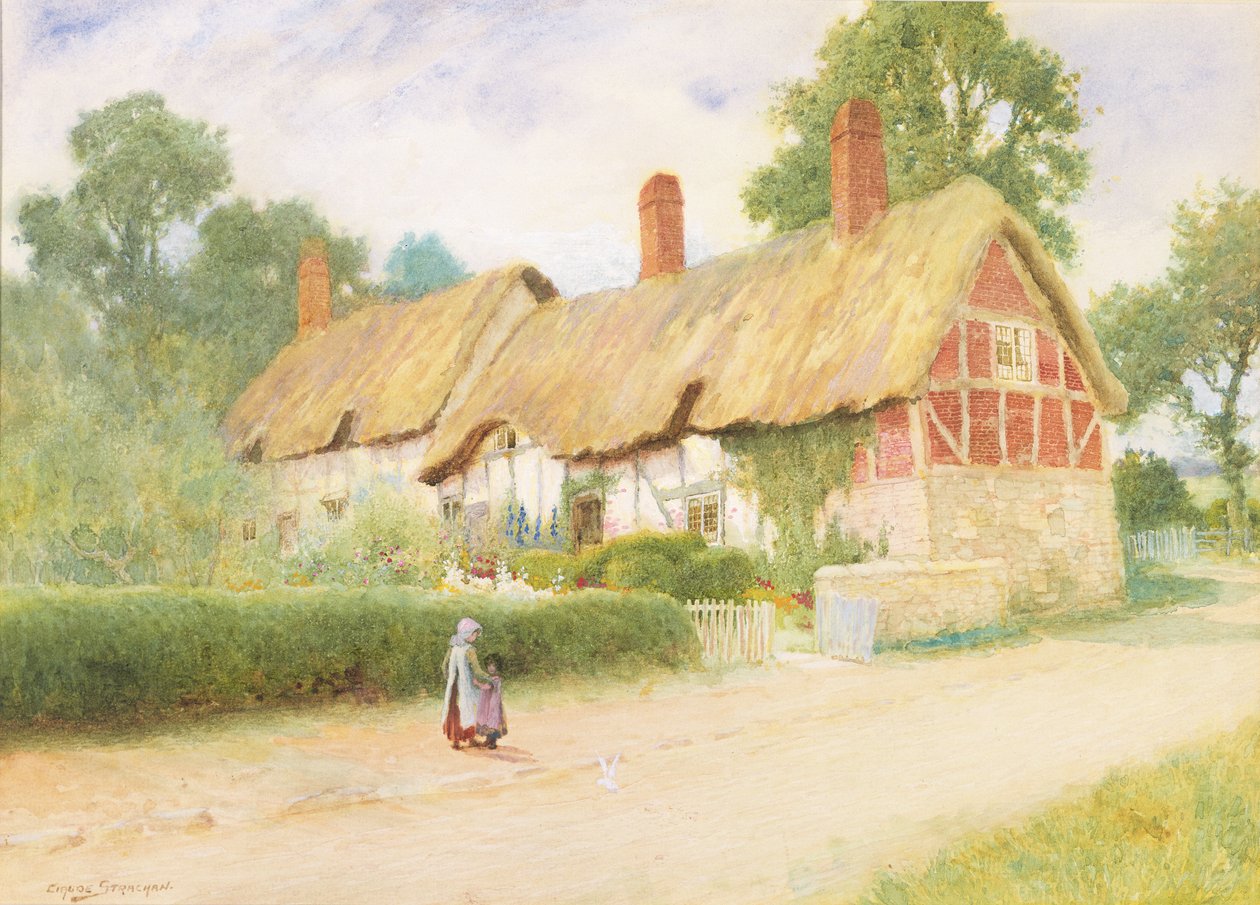 Ann Hathaways sommerhus af Arthur Claude Strachan