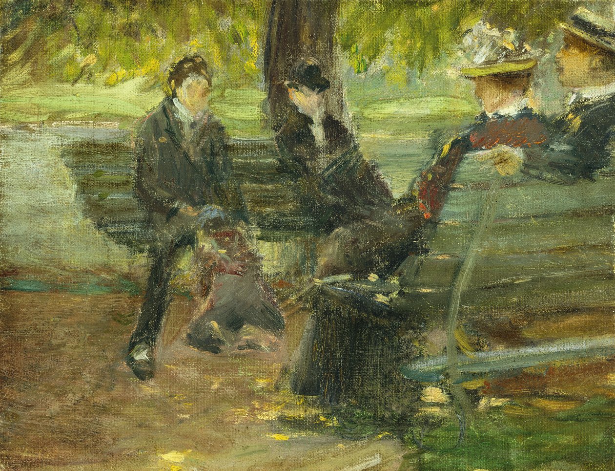I Parken af Arthur Clifton Goodwin