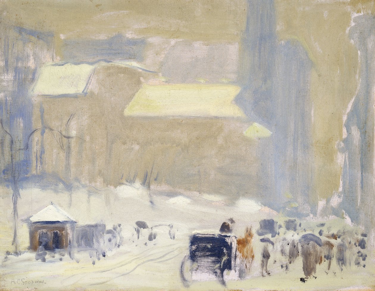 Park Street Church, Boston af Arthur Clifton Goodwin