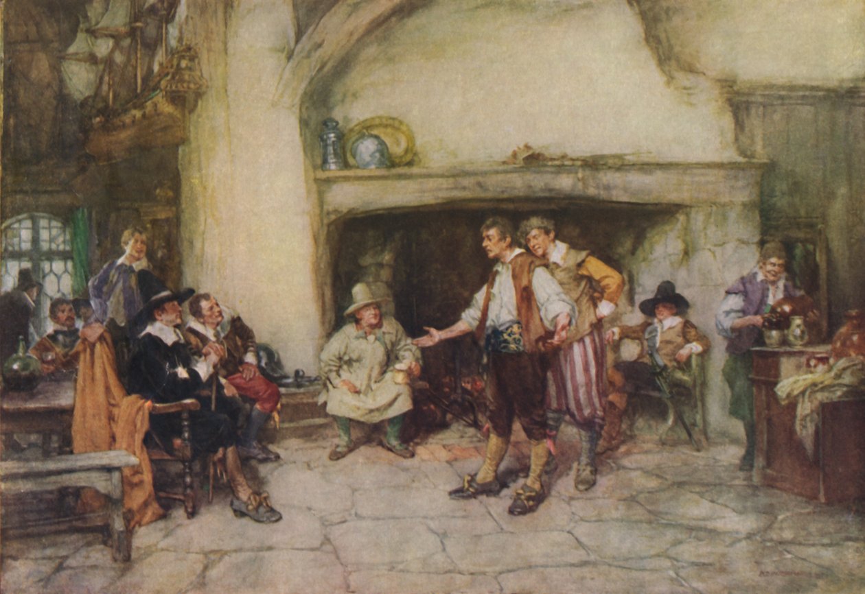 Relating His Grievances, slutningen af det 19.-begyndelsen af det 20. århundrede, 1922. af Arthur David McCormick