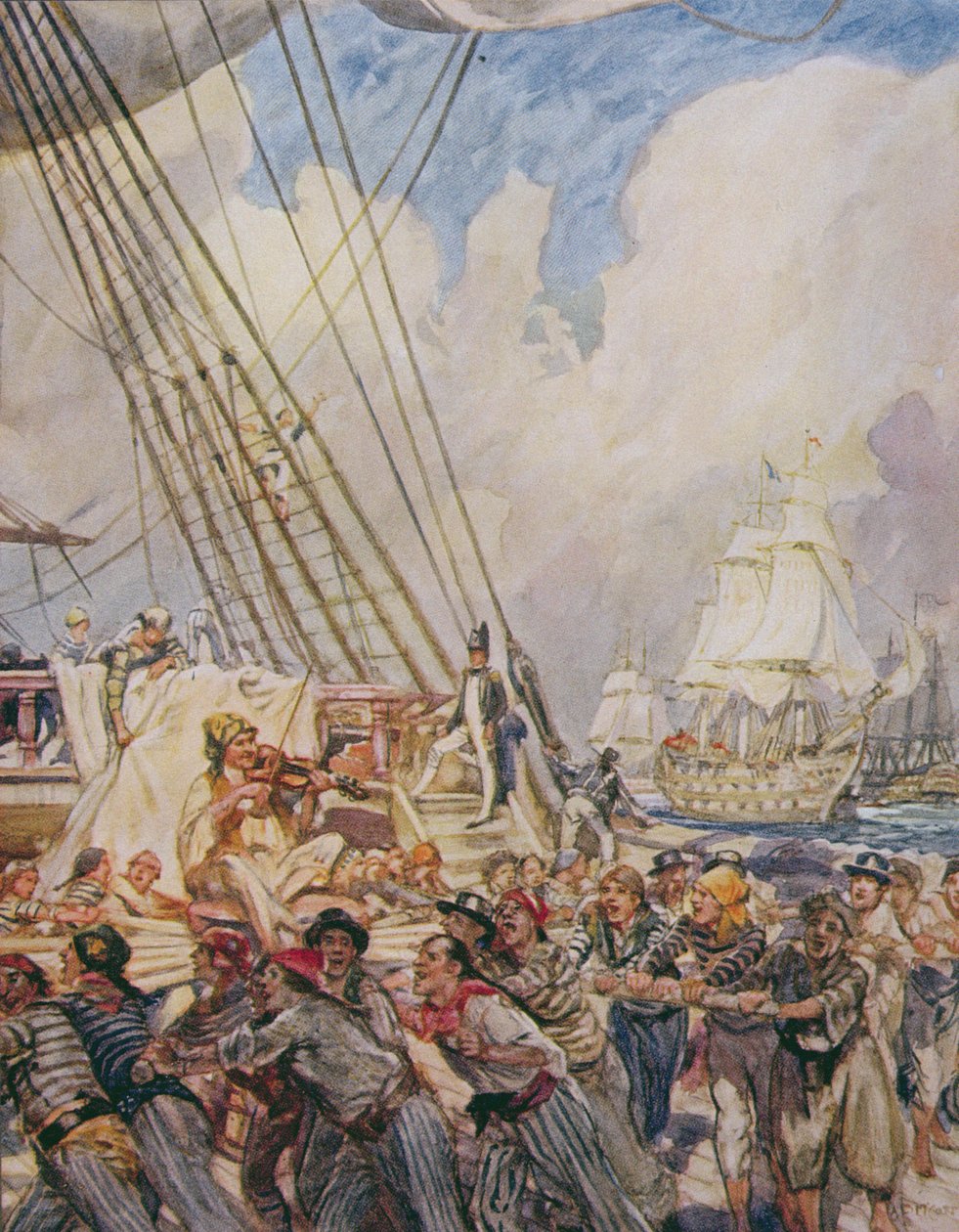 The Old Superb, illustration fra 