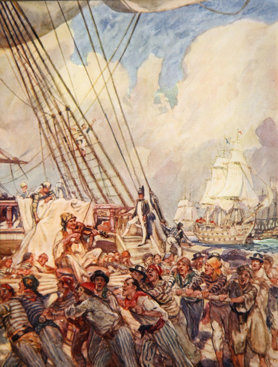 The Old Superb, illustration fra 