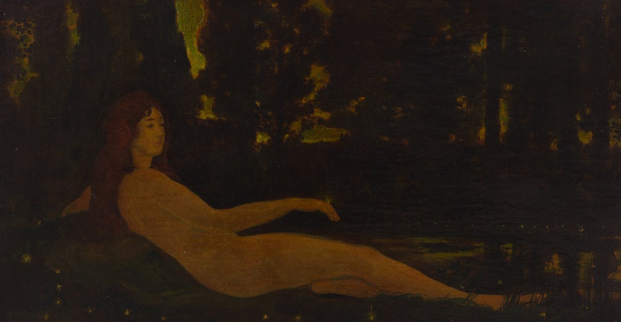 Semele eller ildfluer, 1907. af Arthur Davies