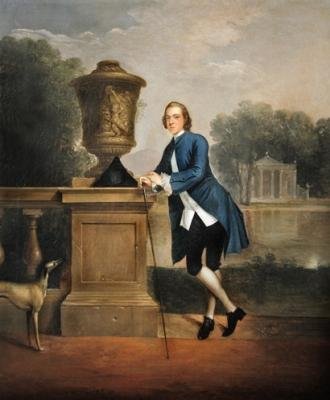 Portræt af William Chaworth fra Annesley, Nottinghamshire af Arthur Devis