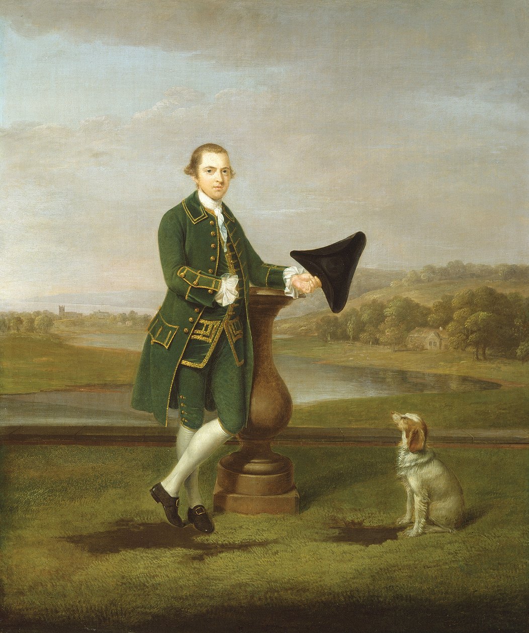 Portræt af en mand, 1763. af Arthur Devis