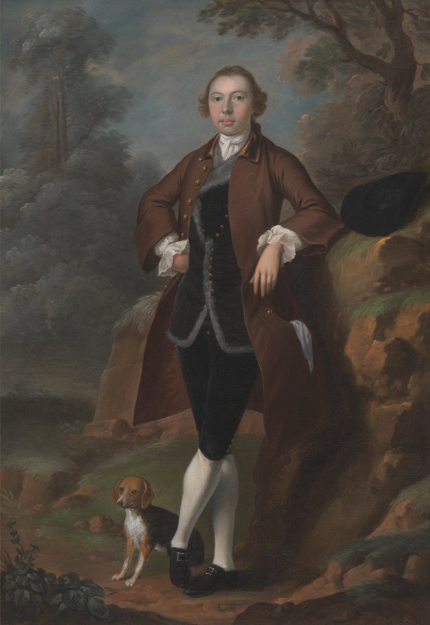 William Farington fra Shawe Hall, Lancashire af Arthur Devis