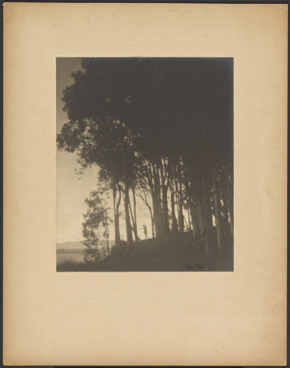 Dansende nymfe af Arthur F. Kales
