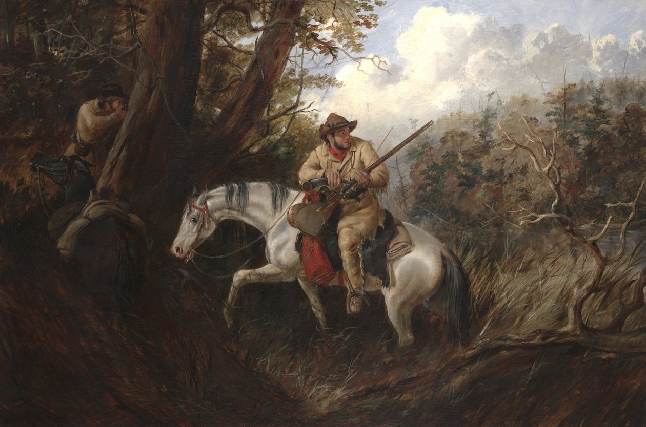 Amerikansk grænseliv, 1852 af Arthur Fitzwilliam Tait