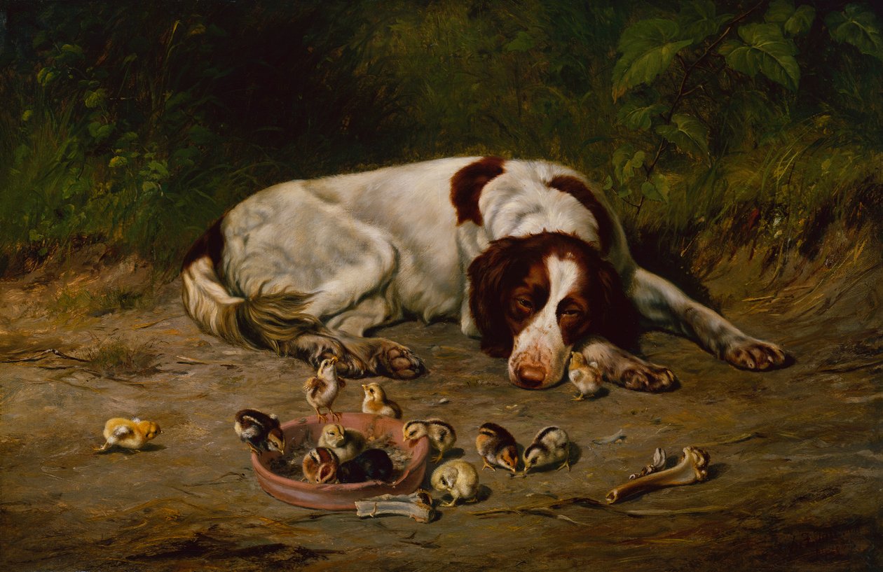 God doggy af Arthur Fitzwilliam Tait