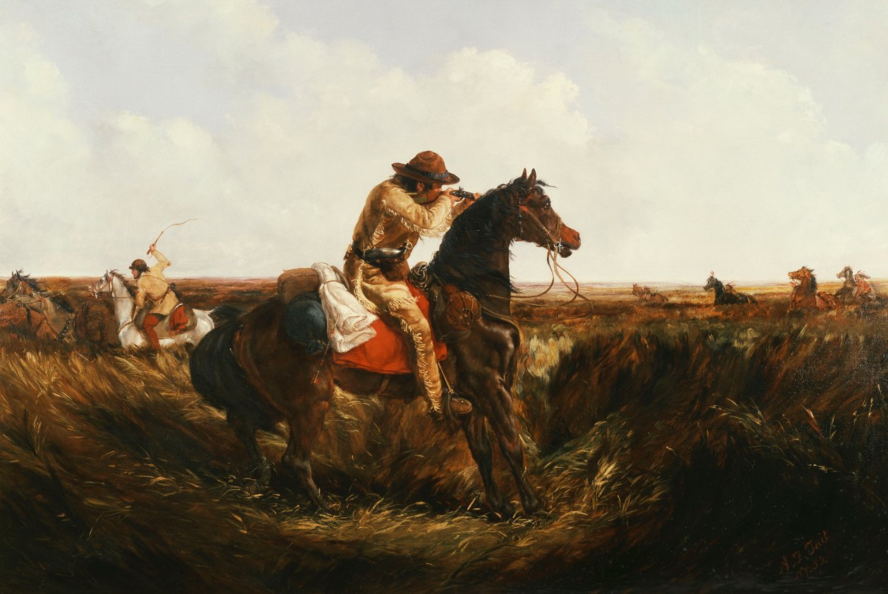 Checken - Hold afstand, 1852 af Arthur Fitzwilliam Tait