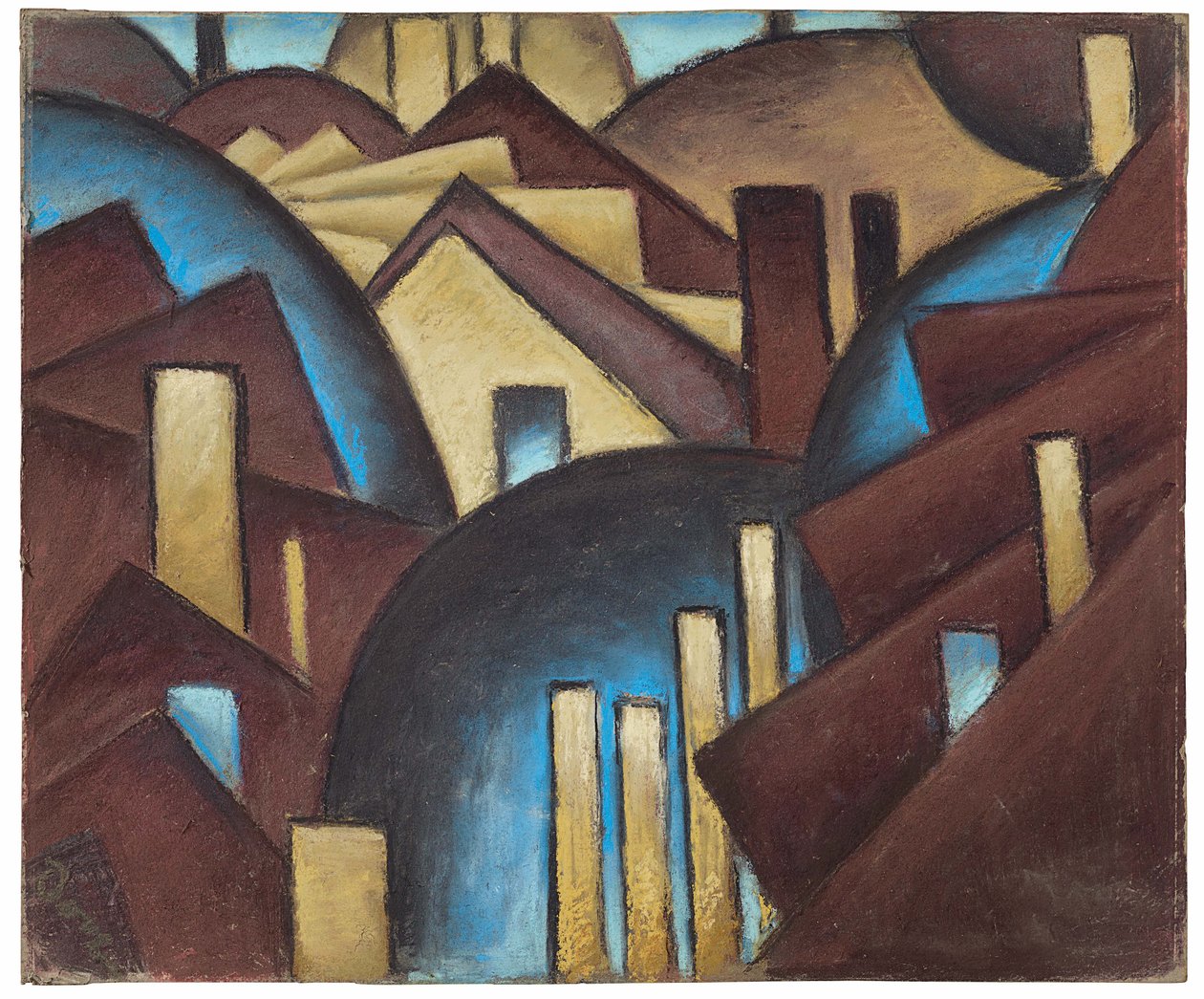 Natur symboliseret nr. 1 (tage) af Arthur Garfield Dove