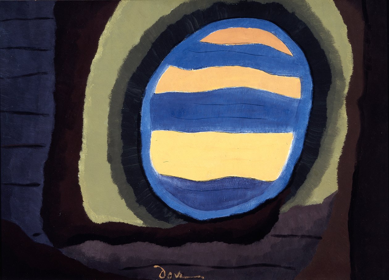 Ud af vinduet af Arthur Garfield Dove