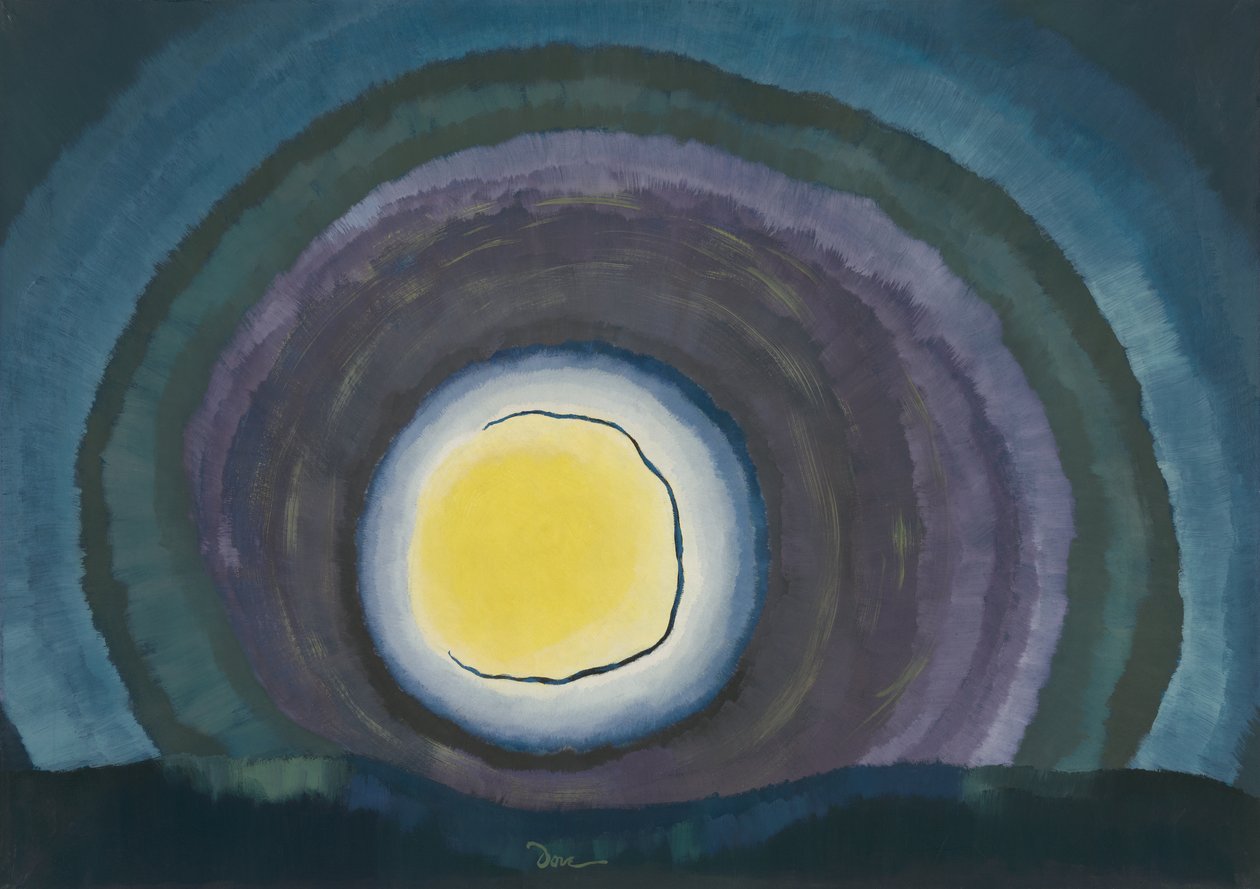 Solopgang III af Arthur Garfield Dove