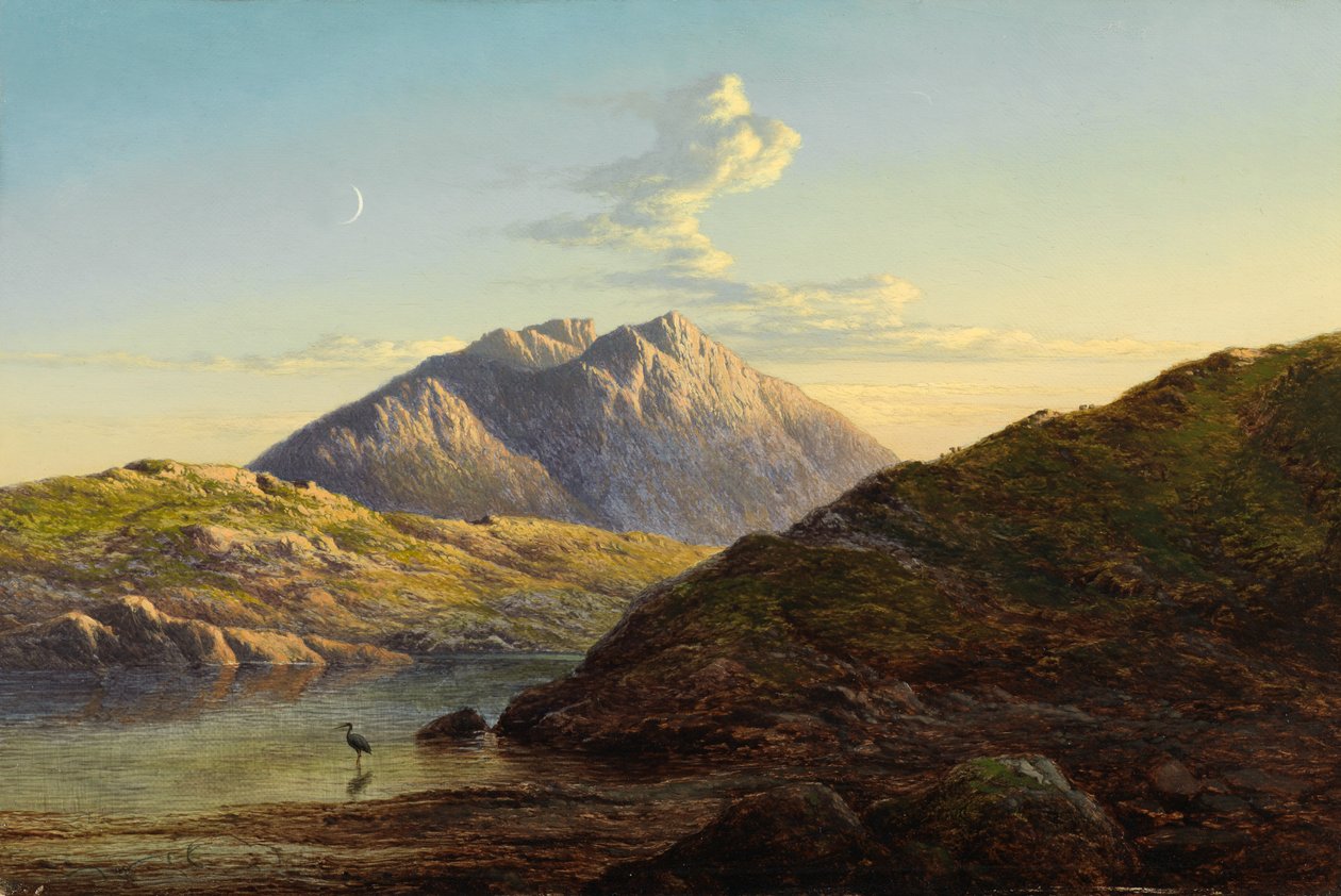 Glamis fra Loch Sligachan af Arthur Gilbert