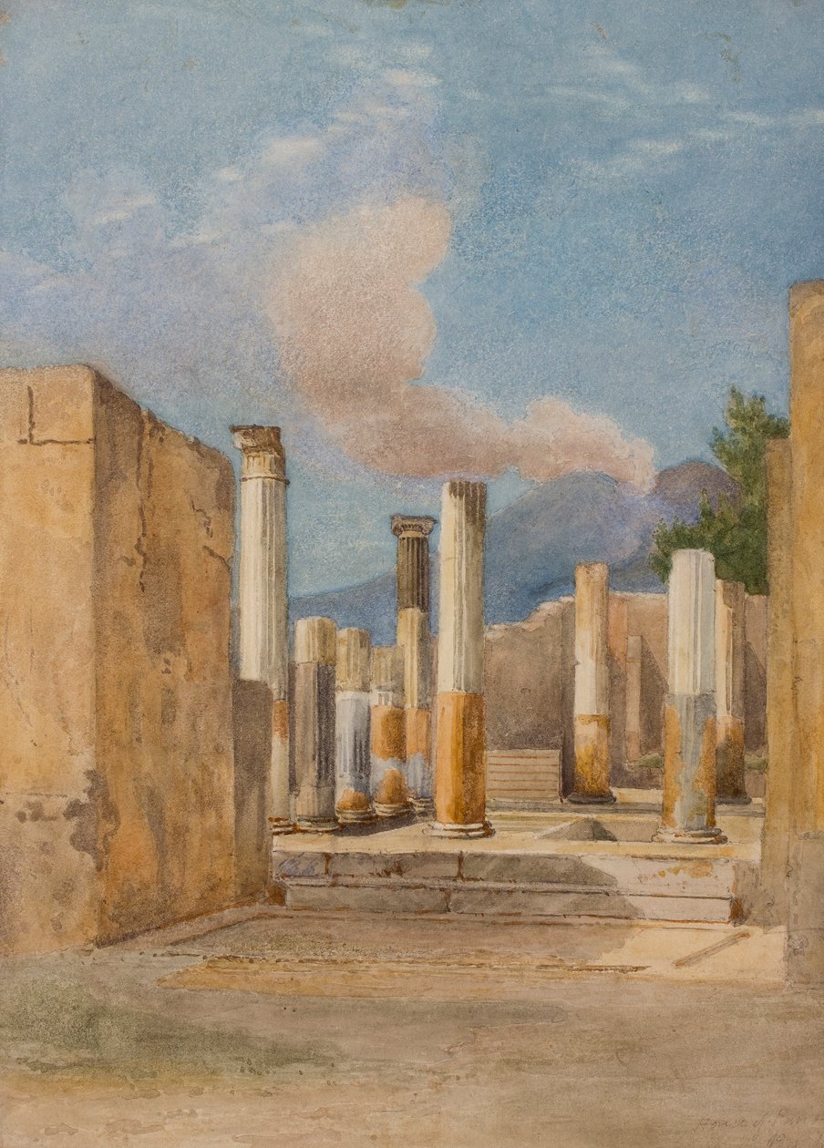 Pompeji: House of Pansa, via delle Terme, 184344 af Arthur Glennie