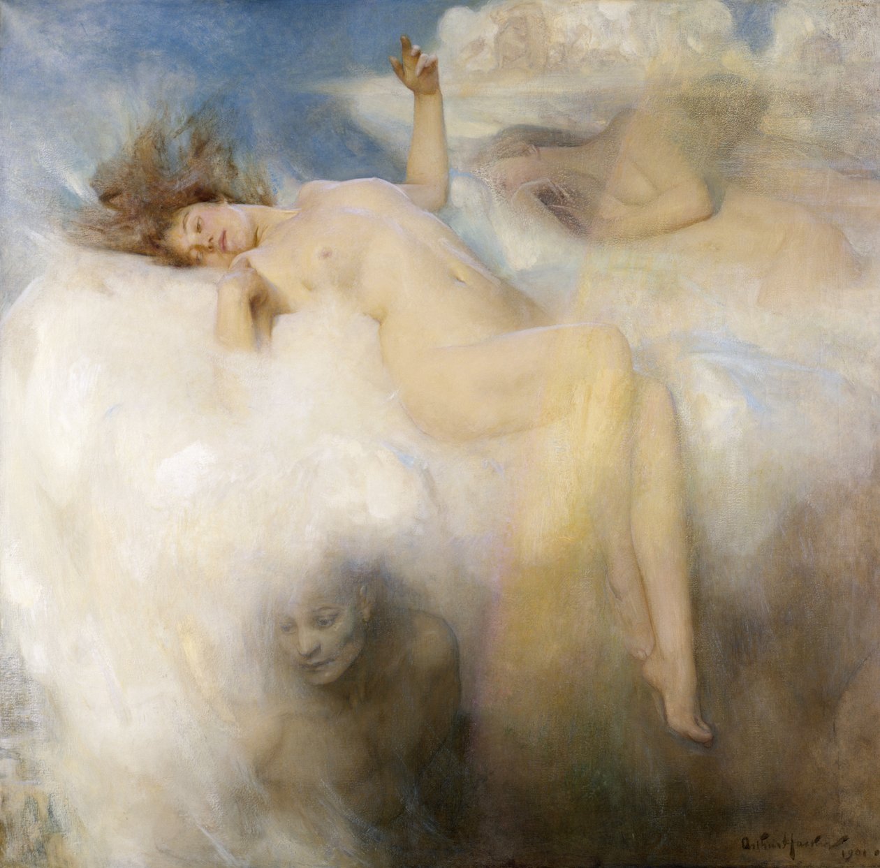 Skyen, 1902 af Arthur Hacker