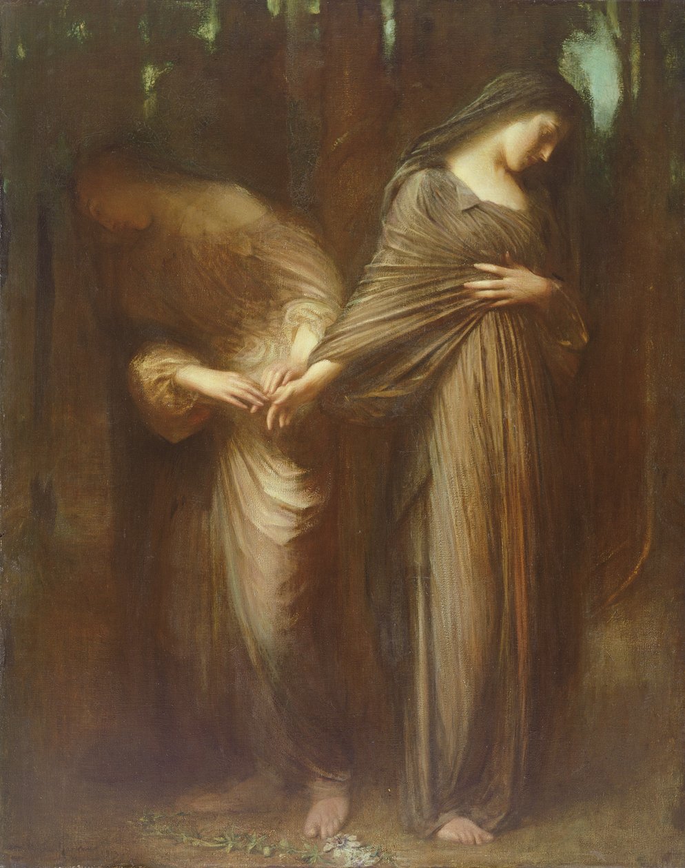 Vale eller farvel, 1913 af Arthur Hacker