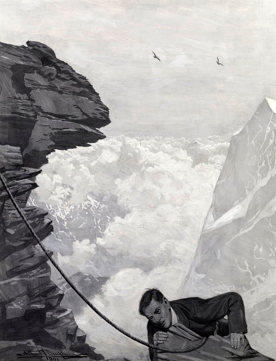 Næsten der, 1901 af Arthur Herbert Buckland