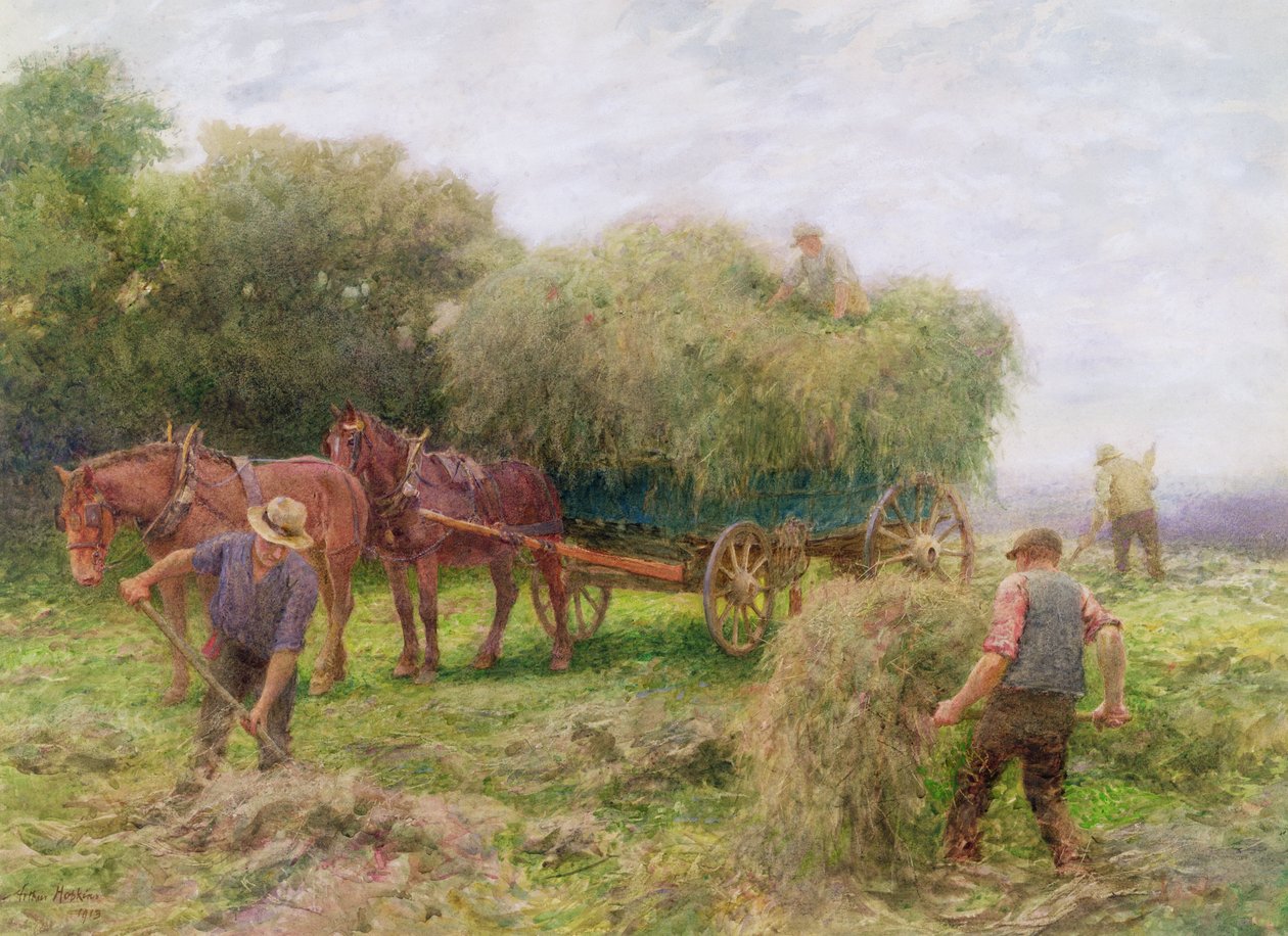 Høslæt af Arthur Hopkins