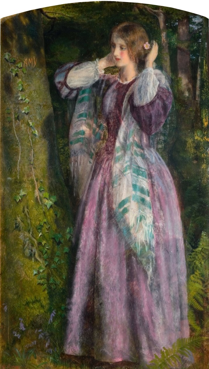 Amy, 1859. af Arthur Hughes