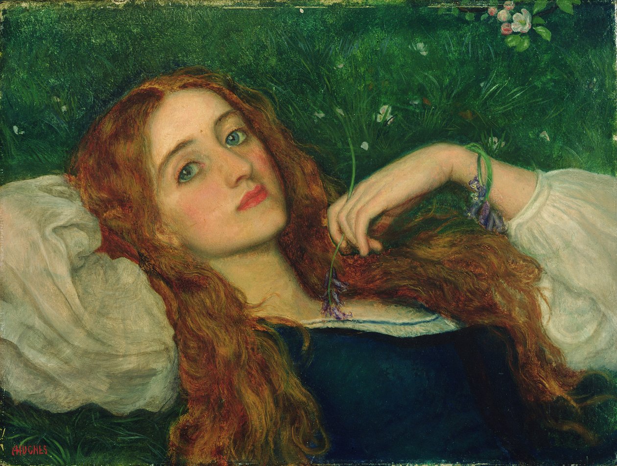 I Græsset af Arthur Hughes