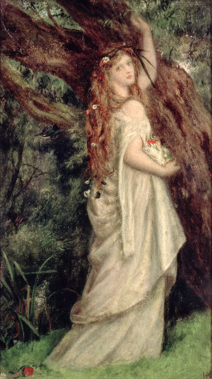 Ophelia af Arthur Hughes