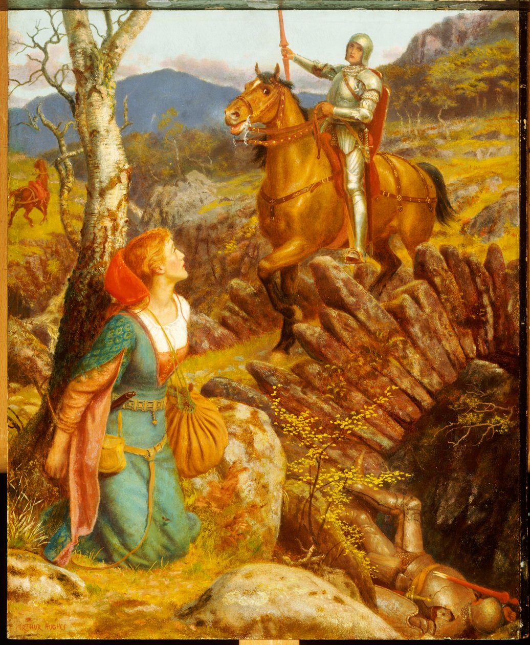 Omstyrtelsen af den rustne nat af Arthur Hughes