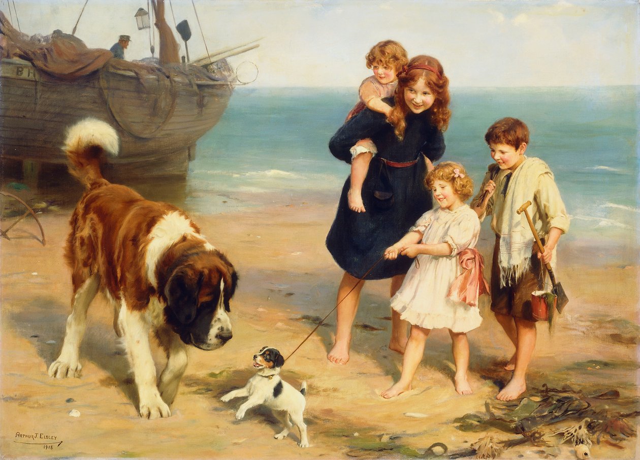 Sommer sjov af Arthur John Elsley