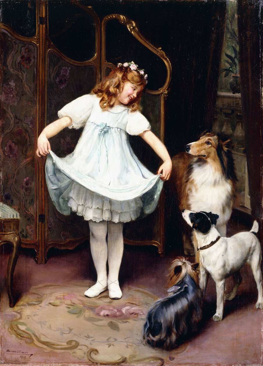 Den nye kjole af Arthur John Elsley